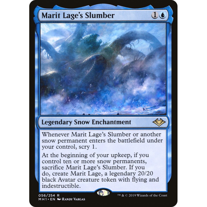 Marit Lage's Slumber (MH1-056) - Modern Horizons Foil