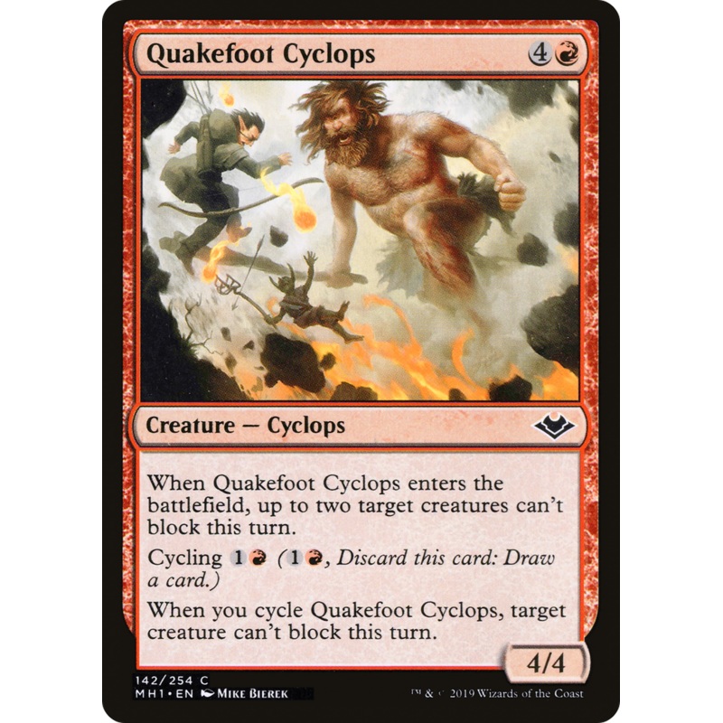Quakefoot Cyclops (MH1-142) - Modern Horizons