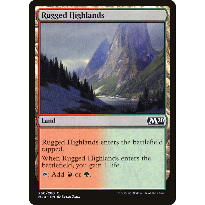 Rugged Highlands (M20-250) - Core Set 2020