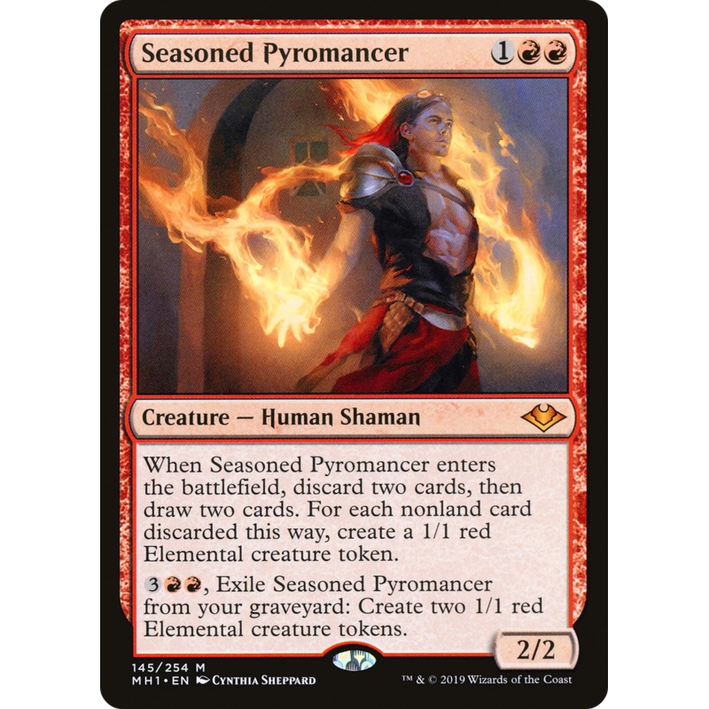 Seasoned Pyromancer (MH1-145) - Modern Horizons