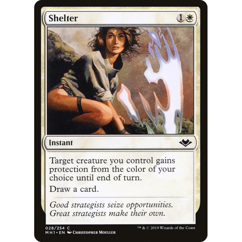 Shelter (MH1-028) - Modern Horizons Foil