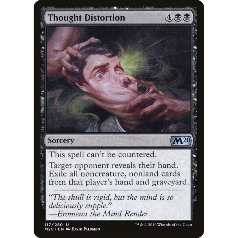 Thought Distortion (M20-117) - Core Set 2020 Foil