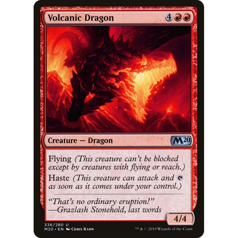 Volcanic Dragon (M20-336) - Core Set 2020