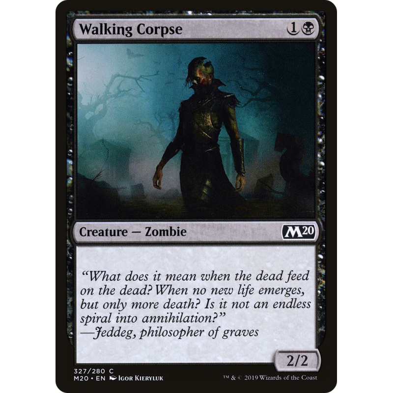 Walking Corpse (M20-327) - Core Set 2020