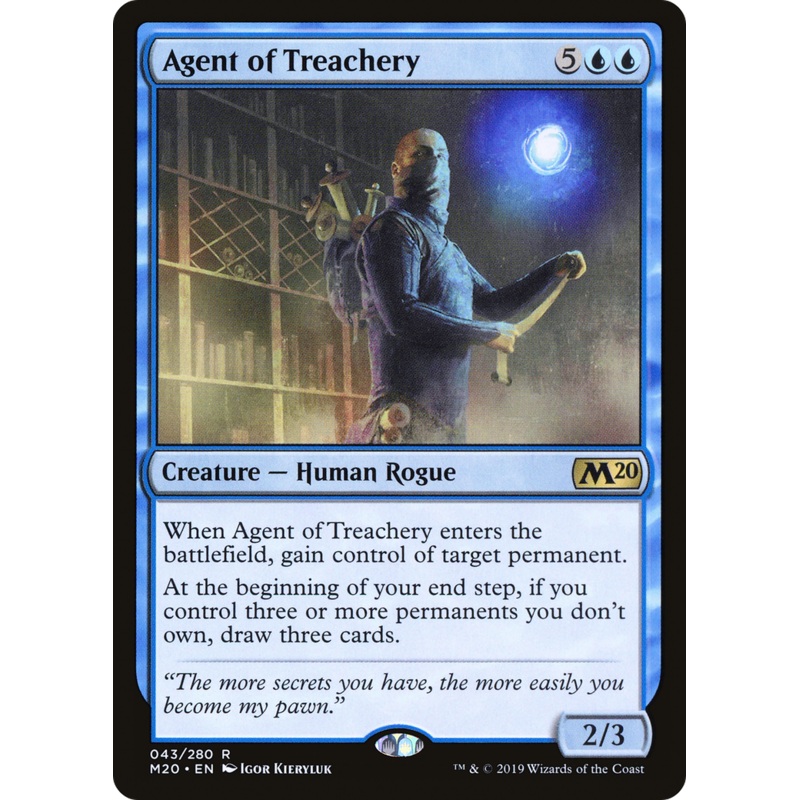 Agent of Treachery (M20-043) - Core Set 2020