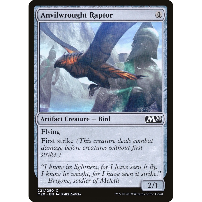 Anvilwrought Raptor (M20-221) - Core Set 2020