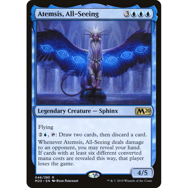 Atemsis, All-Seeing (M20-046) - Core Set 2020 Foil