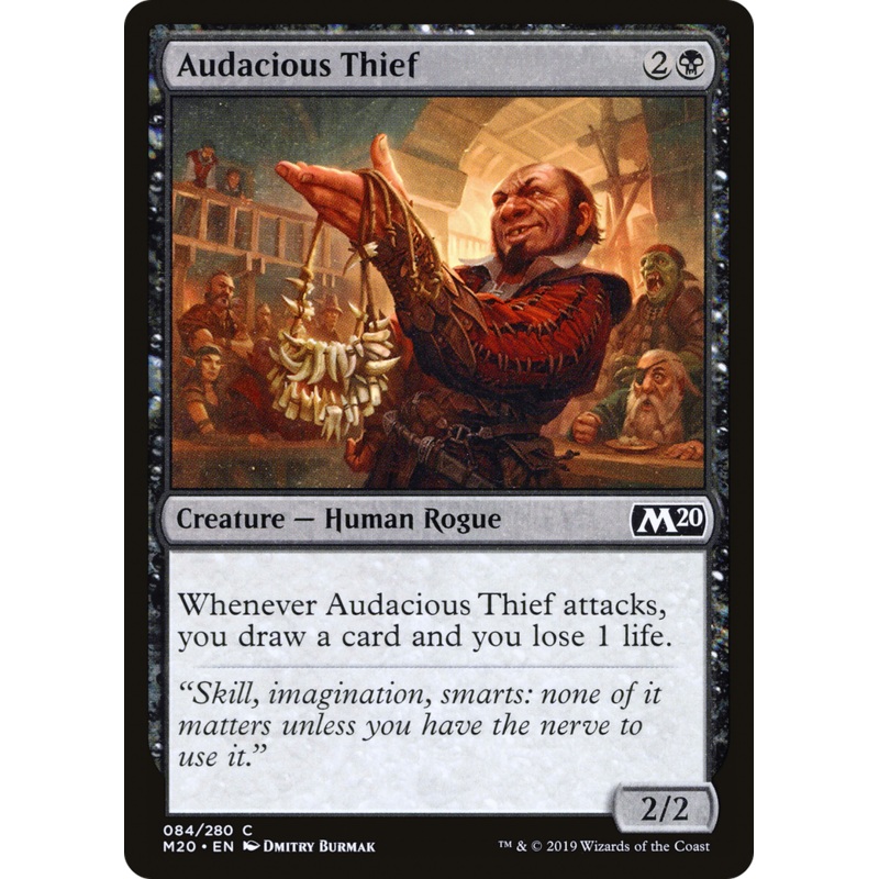 Audacious Thief (M20-084) - Core Set 2020