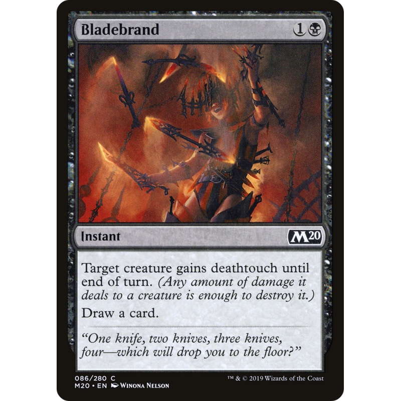 Bladebrand (M20-086) - Core Set 2020 Foil