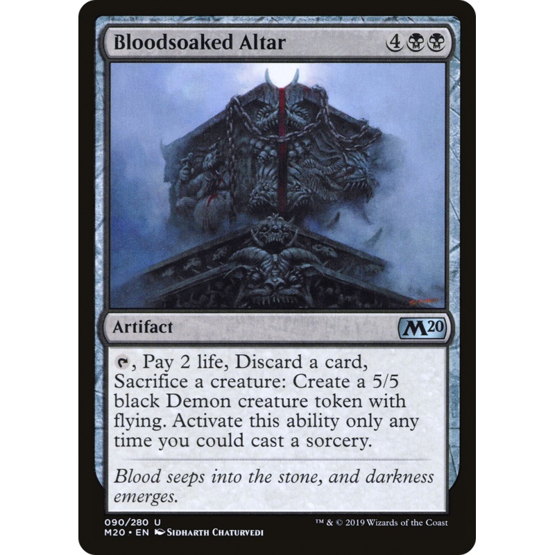 Bloodsoaked Altar (M20-090) - Core Set 2020