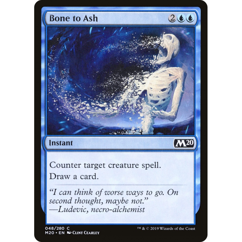 Bone to Ash (M20-048) - Core Set 2020