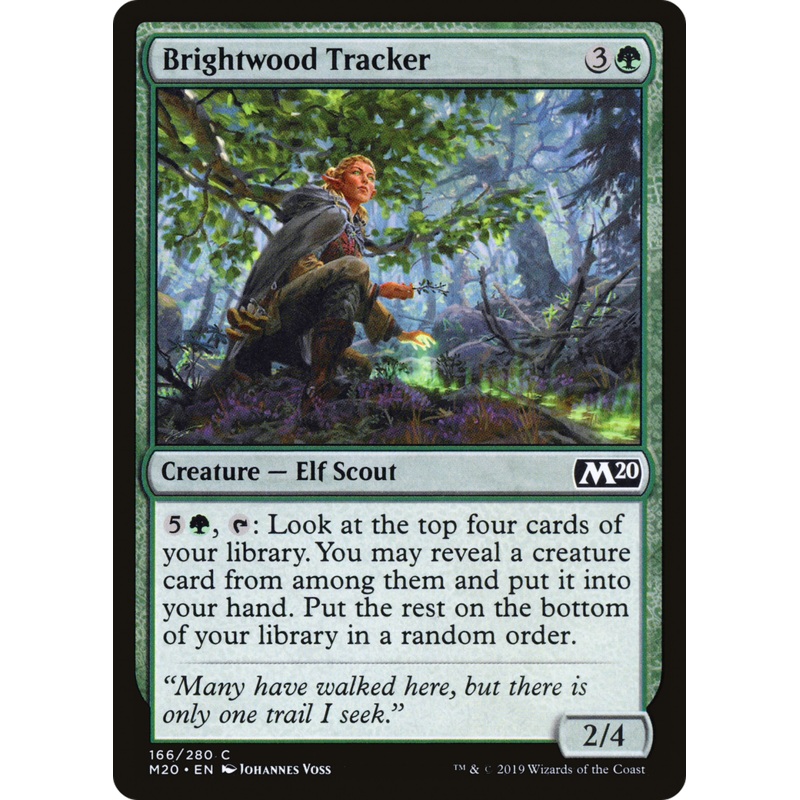 Brightwood Tracker (M20-166) - Core Set 2020 Foil