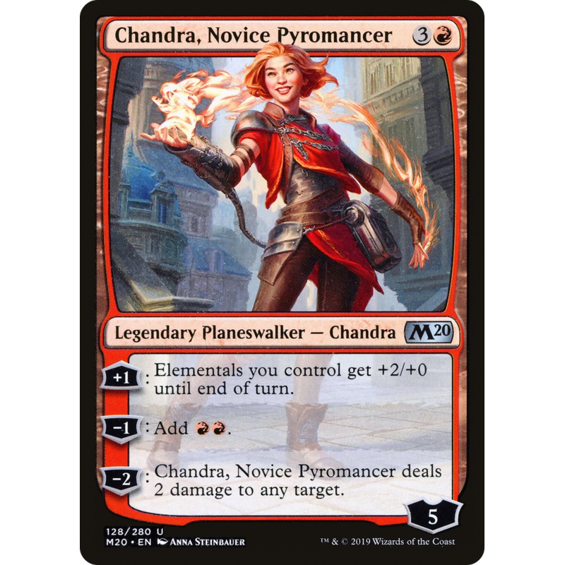 Chandra, Novice Pyromancer (M20-128) - Core Set 2020