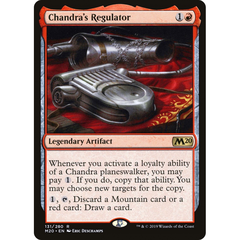 Chandra's Regulator (M20-131) - Core Set 2020 Foil