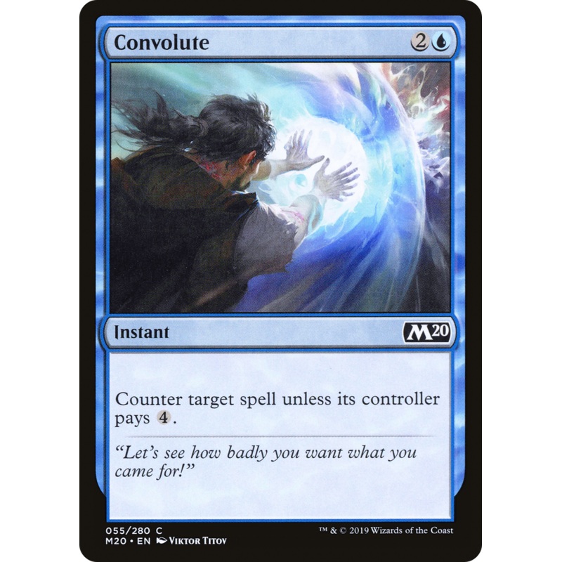 Convolute (M20-055) - Core Set 2020 Foil