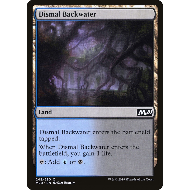 Dismal Backwater (M20-245) - Core Set 2020 Foil