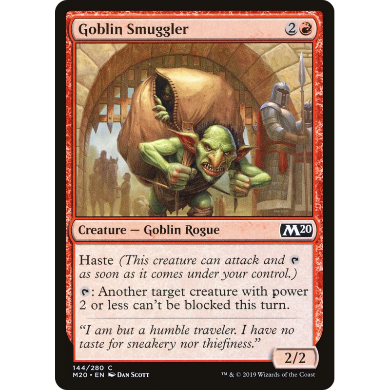 Goblin Smuggler (M20-144) - Core Set 2020 Foil