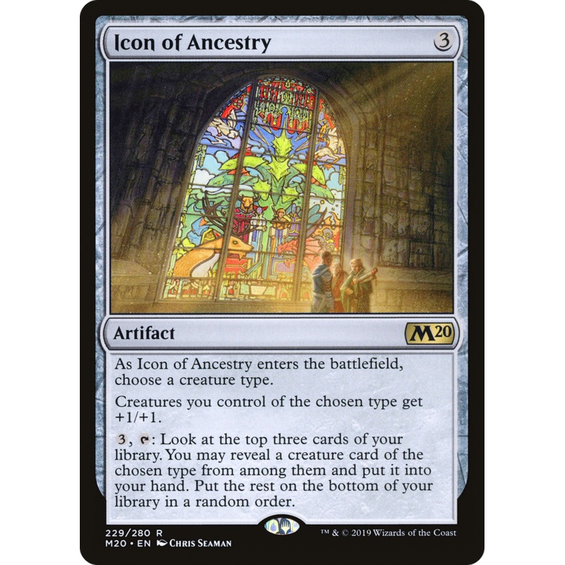 Icon of Ancestry (M20-229) - Core Set 2020 Foil