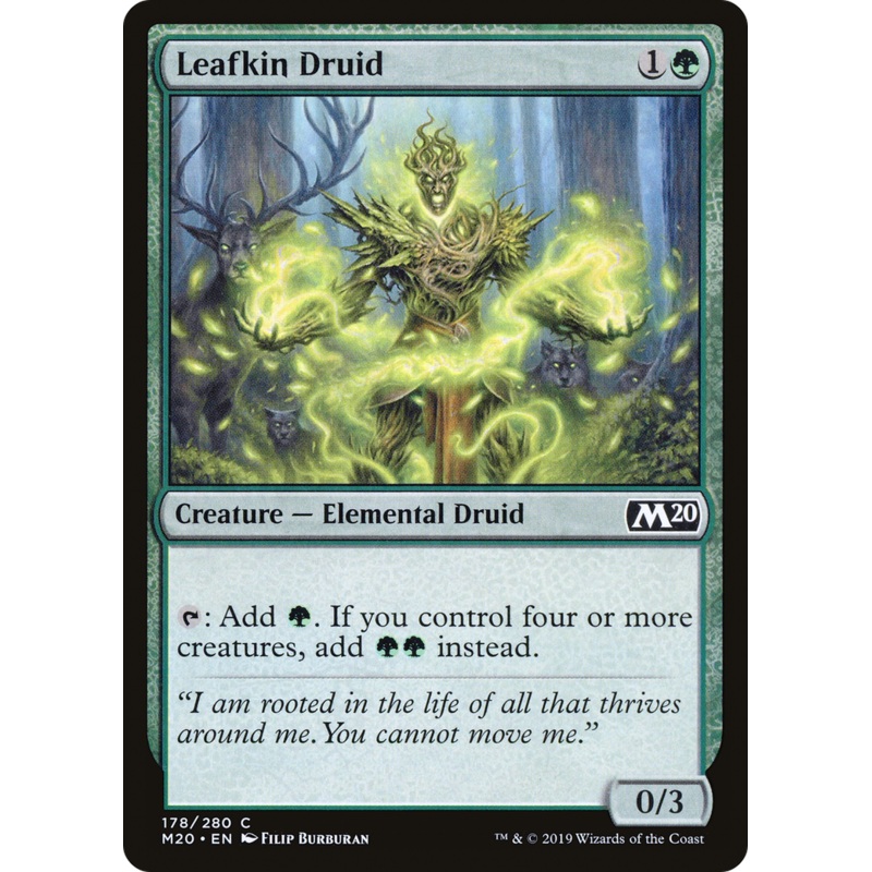 Leafkin Druid (M20-178) - Core Set 2020 Foil