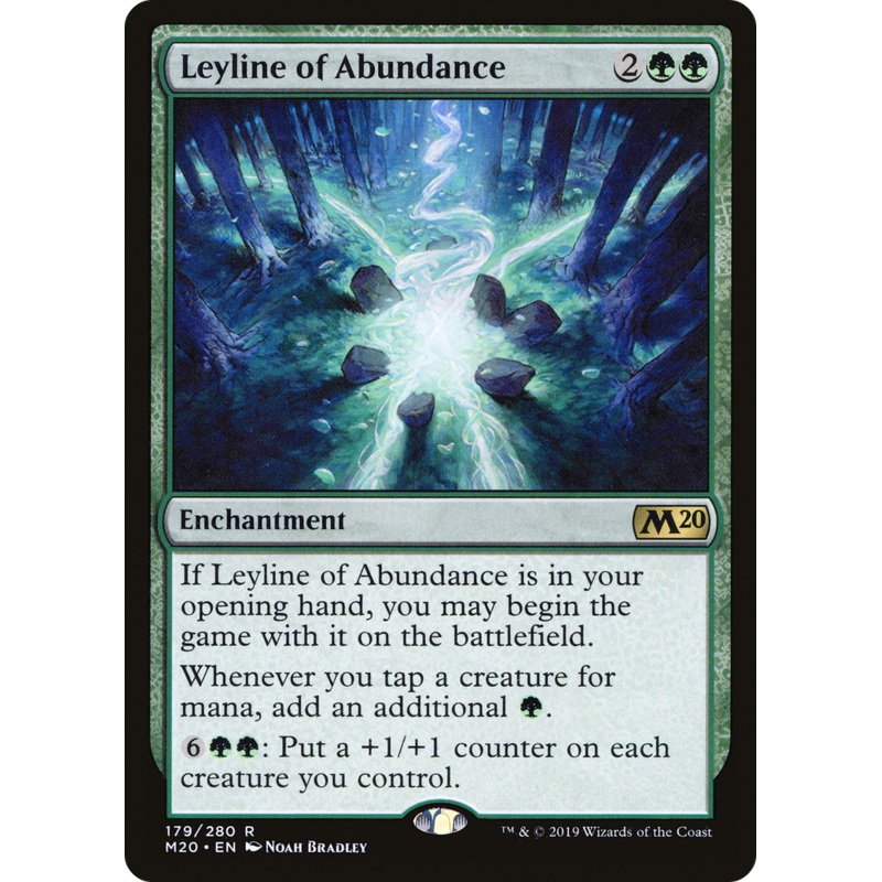 Leyline of Abundance (M20-179) - Core Set 2020