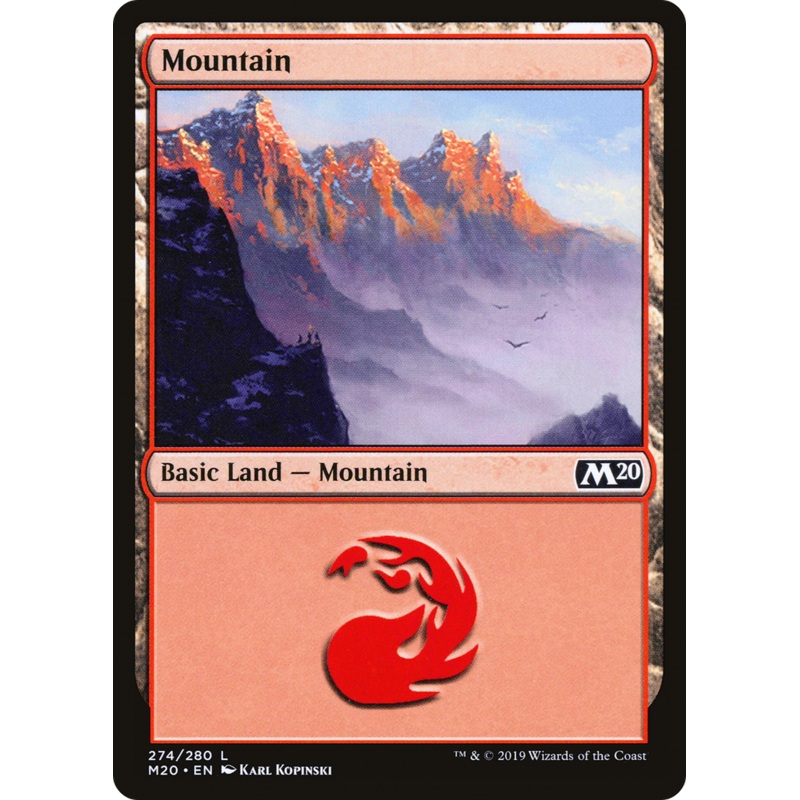 Mountain (M20-274) - Core Set 2020