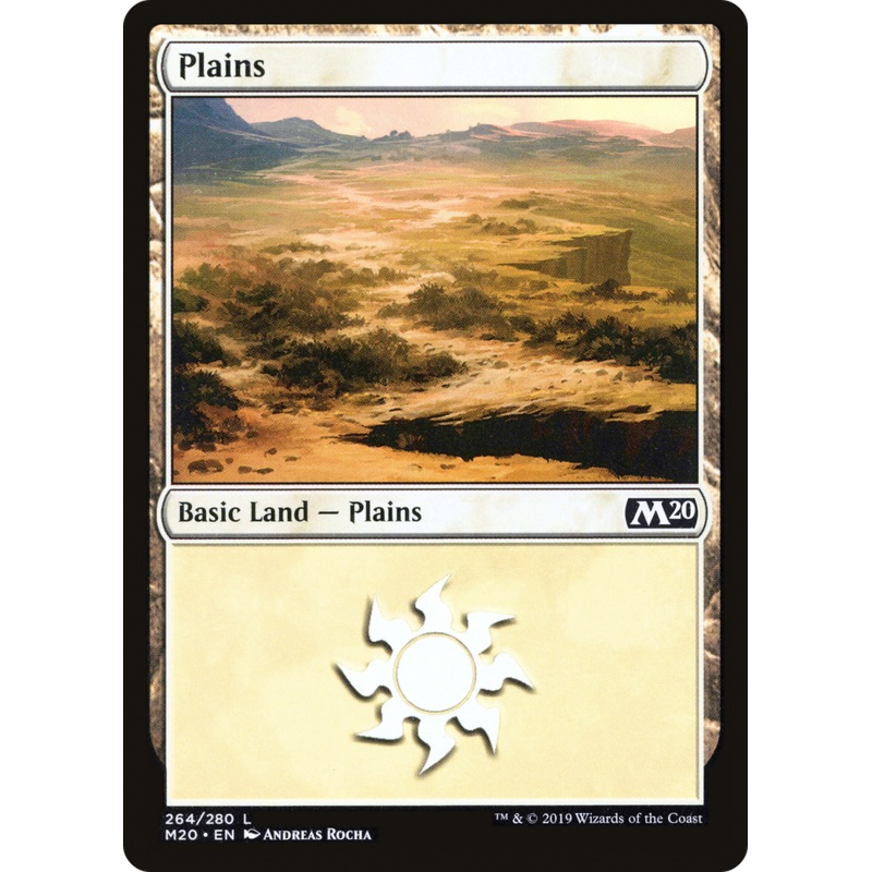 Plains (M20-264) - Core Set 2020 Foil
