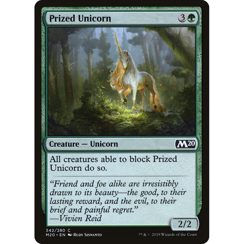 Prized Unicorn (M20-342) - Core Set 2020