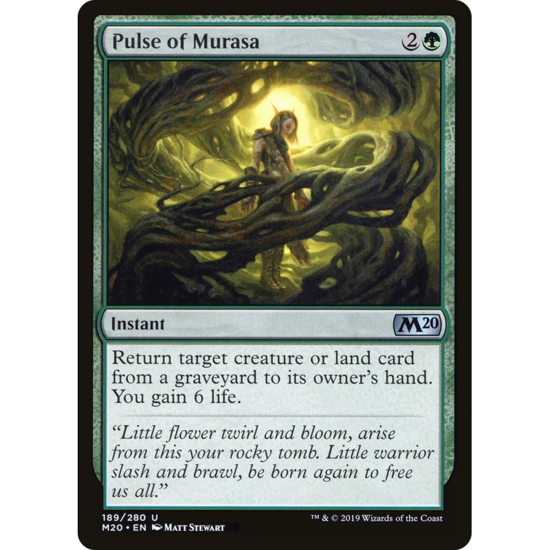 Pulse of Murasa (M20-189) - Core Set 2020 Foil