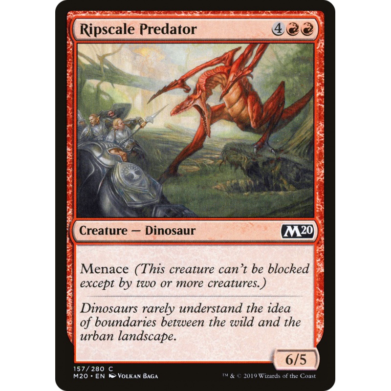 Ripscale Predator (M20-157) - Core Set 2020 Foil