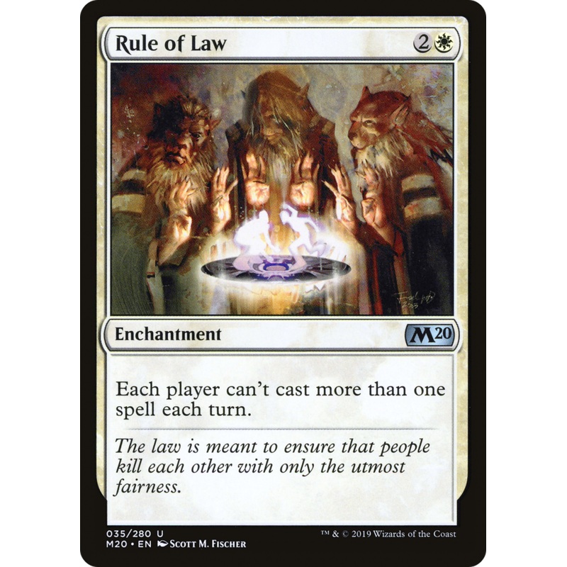 Rule of Law (M20-035) - Core Set 2020