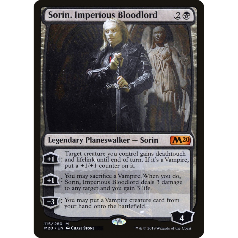 Sorin, Imperious Bloodlord (M20-115) - Core Set 2020