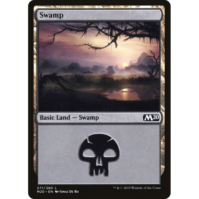 Swamp (M20-271) - Core Set 2020