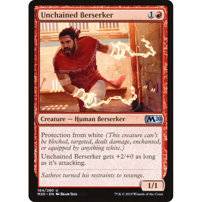 Unchained Berserker (M20-164) - Core Set 2020