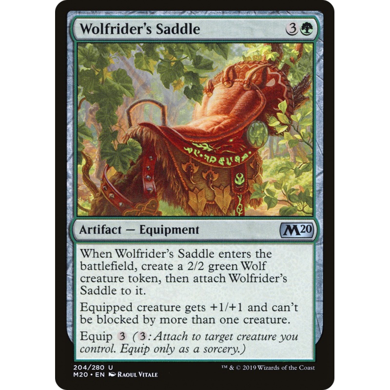 Wolfrider's Saddle (M20-204) - Core Set 2020