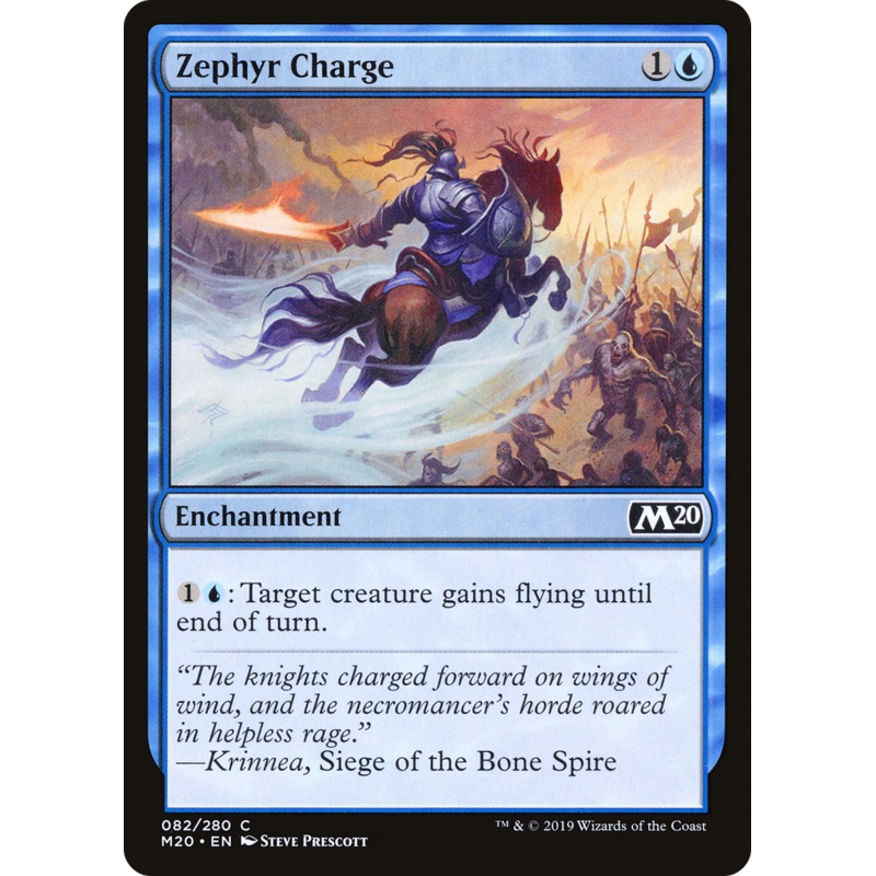 Zephyr Charge (M20-082) - Core Set 2020