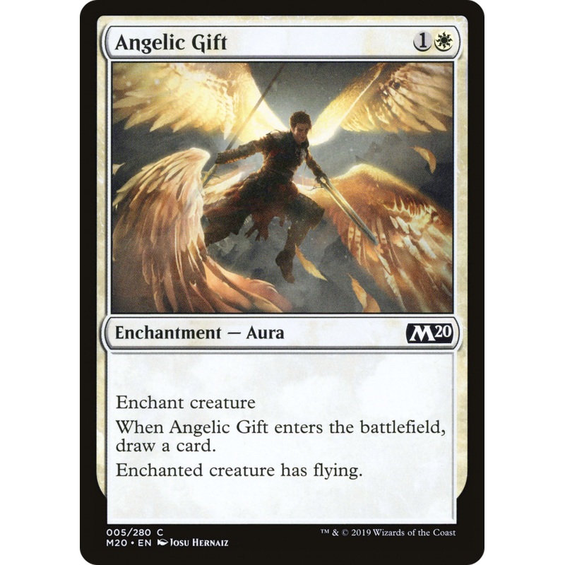Angelic Gift (M20-005) - Core Set 2020 Foil
