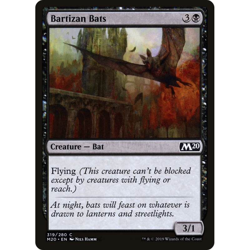 Bartizan Bats (M20-319) - Core Set 2020