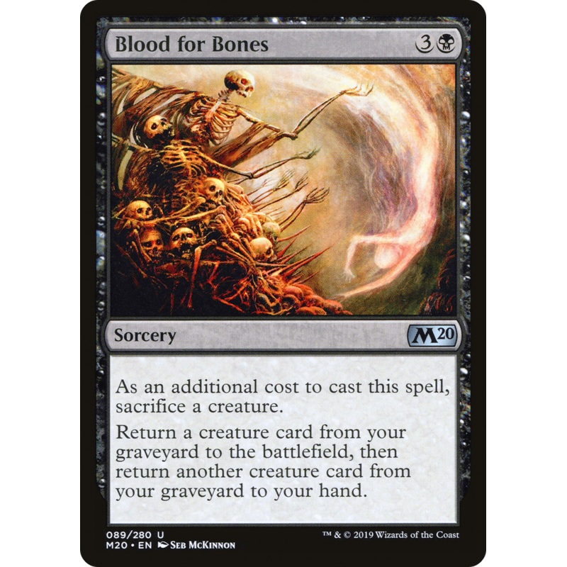 Blood for Bones (M20-089) - Core Set 2020