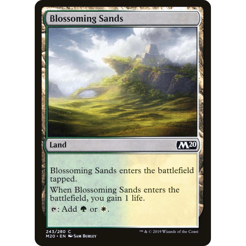 Blossoming Sands (M20-243) - Core Set 2020