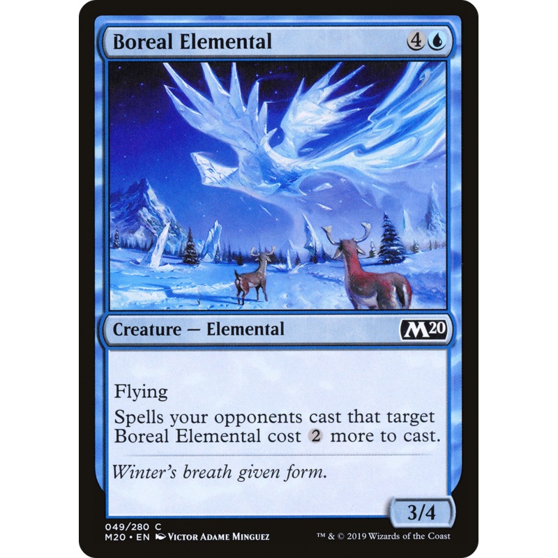 Boreal Elemental (M20-049) - Core Set 2020