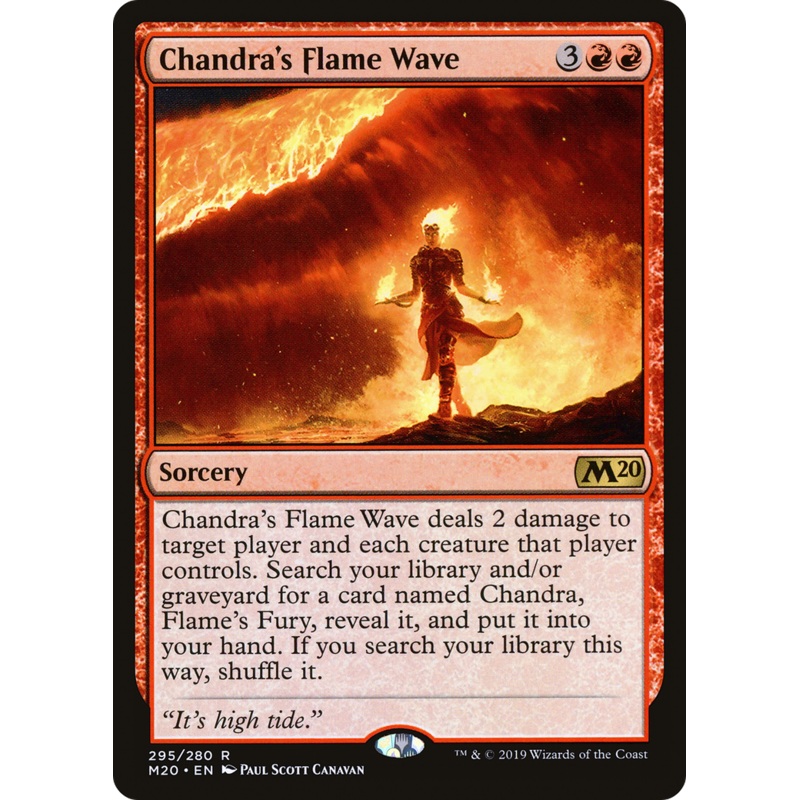 Chandra's Flame Wave (M20-295) - Core Set 2020