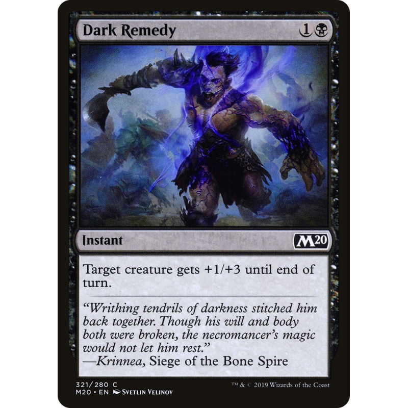 Dark Remedy (M20-321) - Core Set 2020