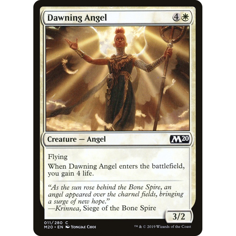 Dawning Angel (M20-011) - Core Set 2020