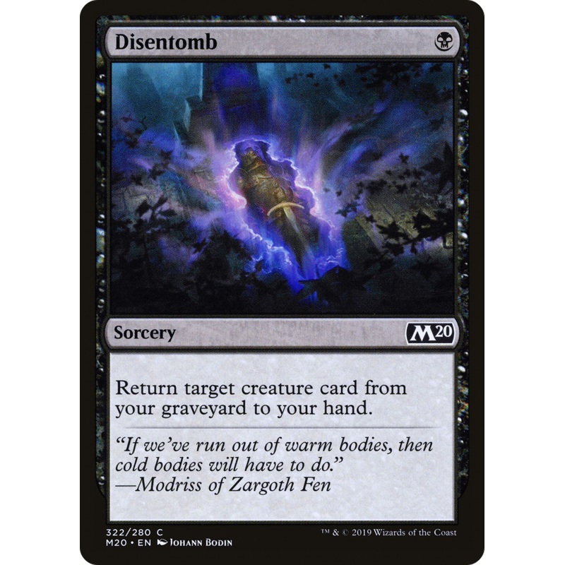 Disentomb (M20-322) - Core Set 2020