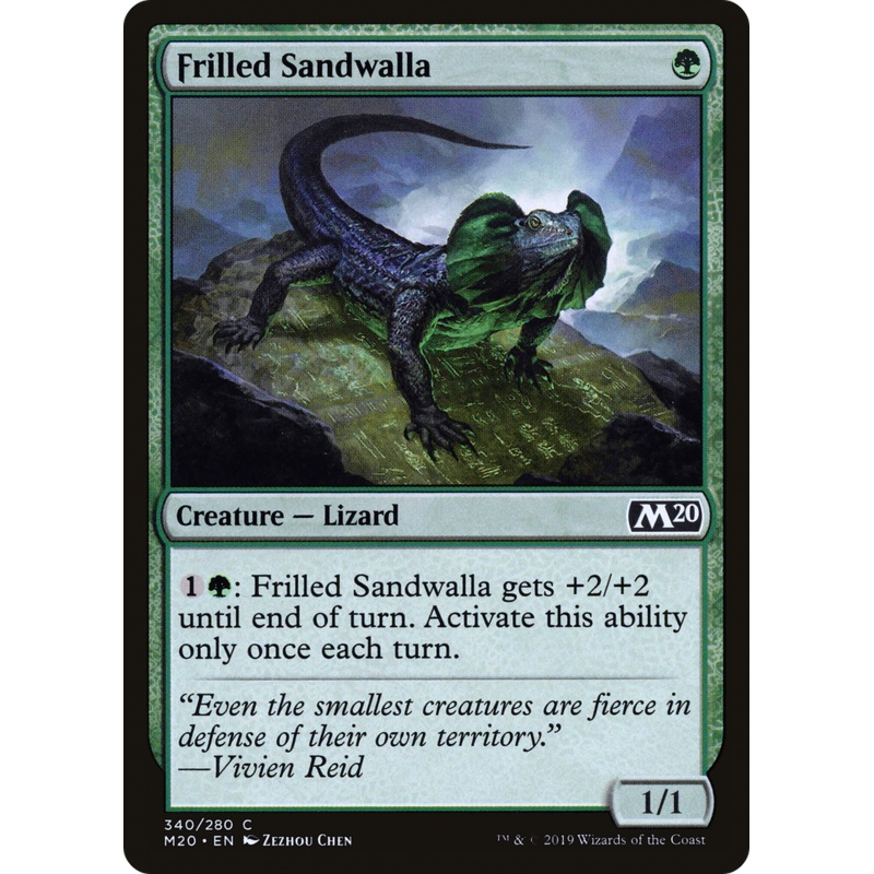 Frilled Sandwalla (M20-340) - Core Set 2020