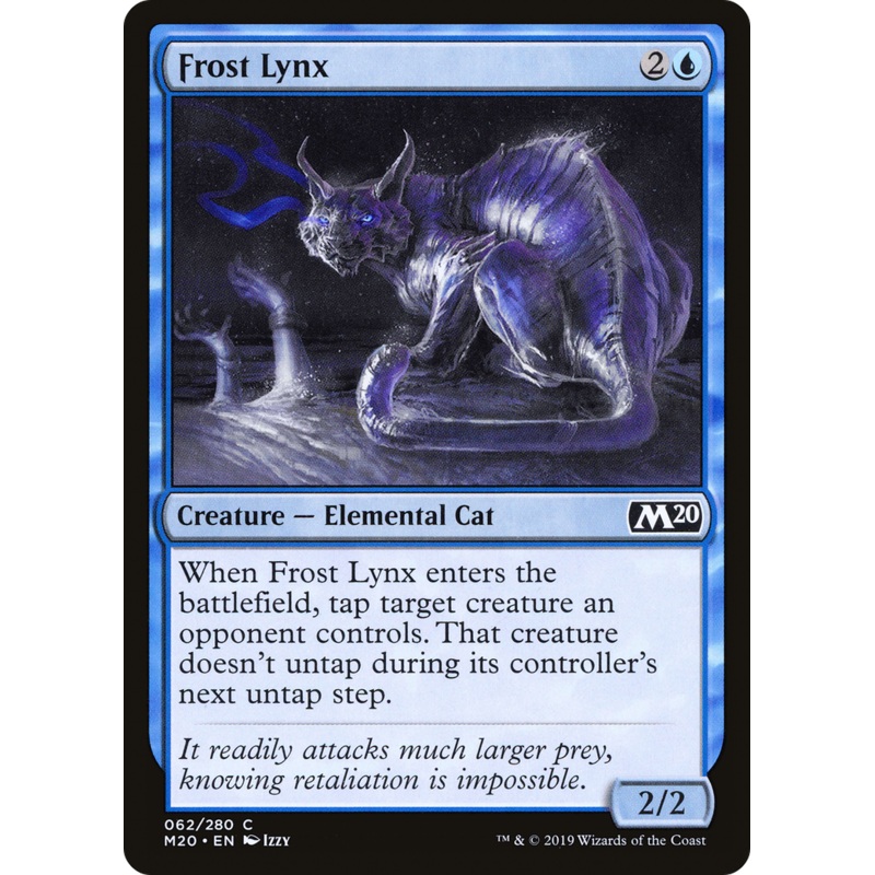Frost Lynx (M20-062) - Core Set 2020 Foil