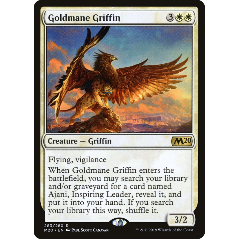 Goldmane Griffin (M20-283) - Core Set 2020