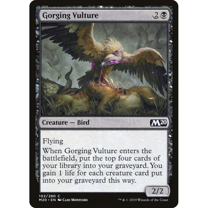 Gorging Vulture (M20-102) - Core Set 2020