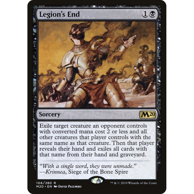 Legion's End (M20-106) - Core Set 2020