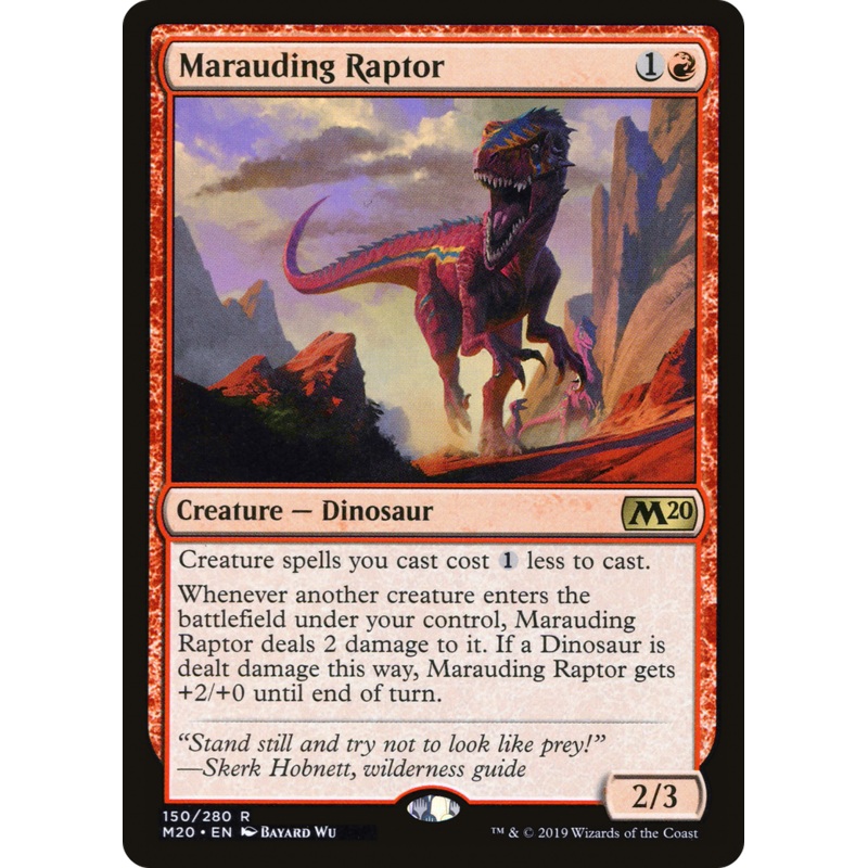 Marauding Raptor (M20-150) - Core Set 2020
